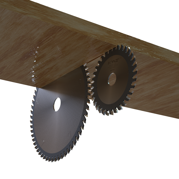 How to reduce the noise of saw blade cutting