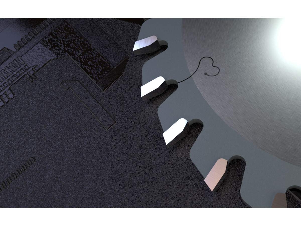 TCT Adjustable Scoring Saw Blade