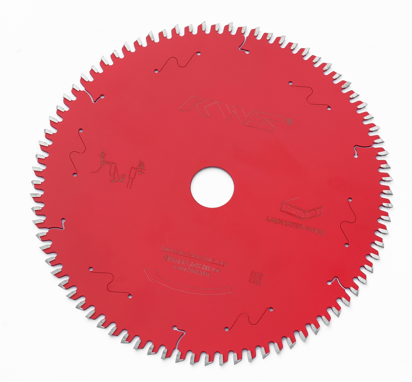 Teflon-plated Saw Blade