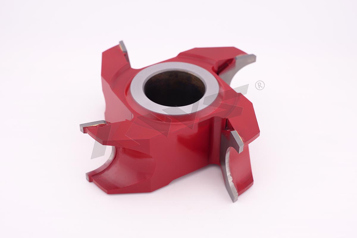 KWS 90x35xR15x4T Half Round Cutter for Vertical Milling Machine Four-side Moulder