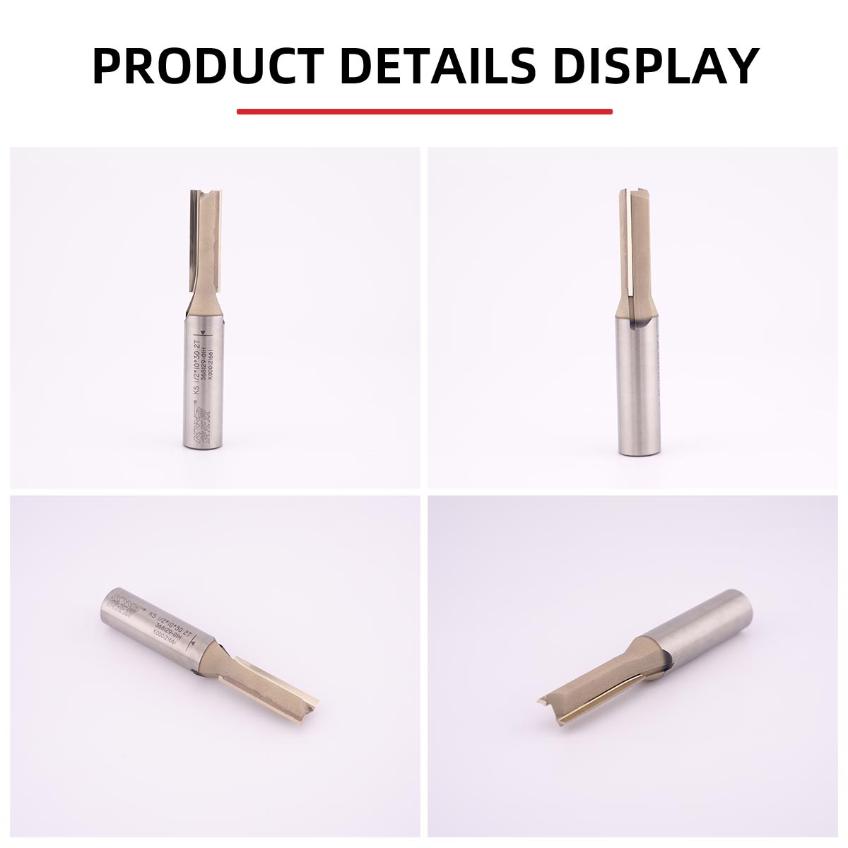 KWS K5 1-2x10x30 2T Straight Bit
