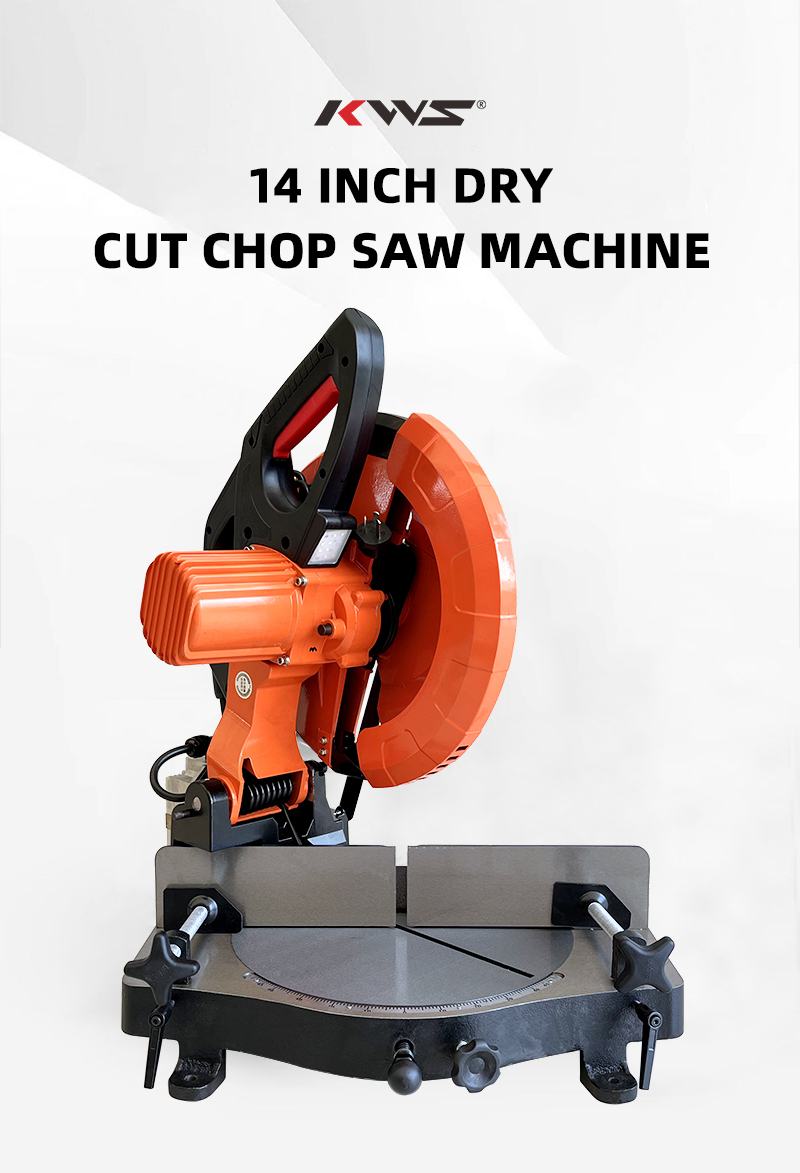 KWS 14-Inch Adjustable Chop Saw for Iron