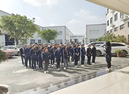 2021 autumn new employee military training in Chengdu Yibai Technology Co., Ltd.