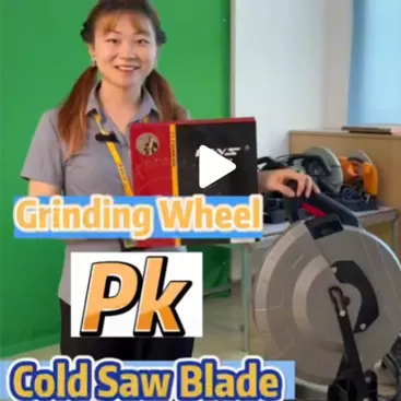 Grinding wheel PK cold saw blade