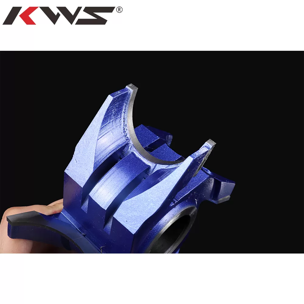 KWS carbide profile half round cutter for Vertical milling machine, Four-side Moulder