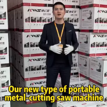 Our new type of portable metal-cutting saw machine
