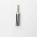 KWS Chip Removal Slots TCT Straight bit cnc router bits for wood with TiN coating