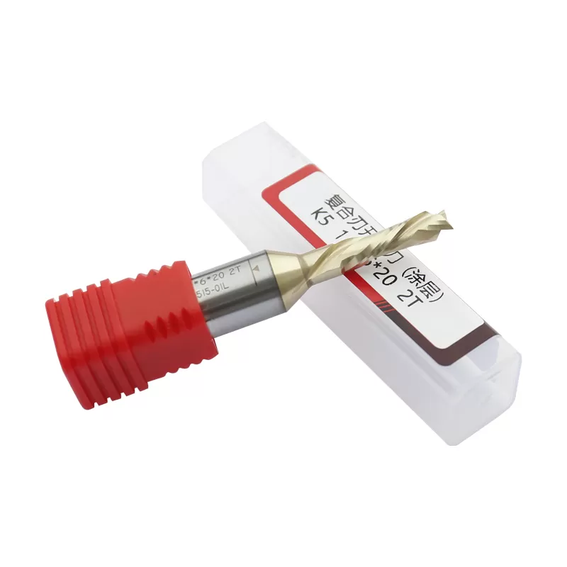 KWS Customized Two Flutes TCT Compression Sizing Bit for PET boards