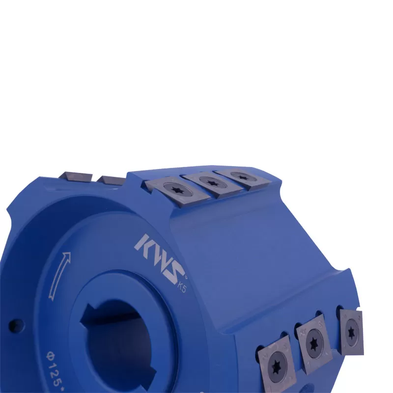 KWS 125x30xH65x18T PCD Pre-milling Cutter with Replaceable Teeth