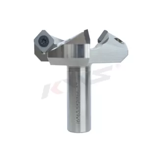 KWS 2-1/2 Dia x 53/64 x 1/2 Shank CNC Router Bit with Carbide Insert