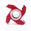 KWS 90x35xR15x4T Half Round Cutter for Vertical Milling Machine Four-side Moulder