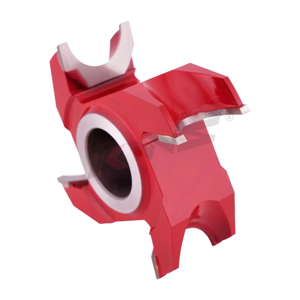 KWS 90x35xR15x4T Half Round Cutter for Vertical Milling Machine Four-side Moulder