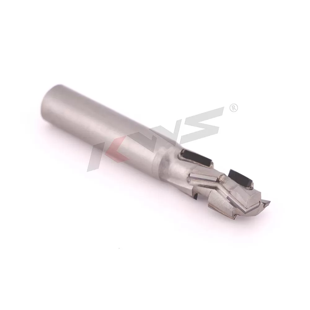 KWS 12*12*25*75 8TZ(2+2)15° Diamond Shank Router Cutter for Nesting