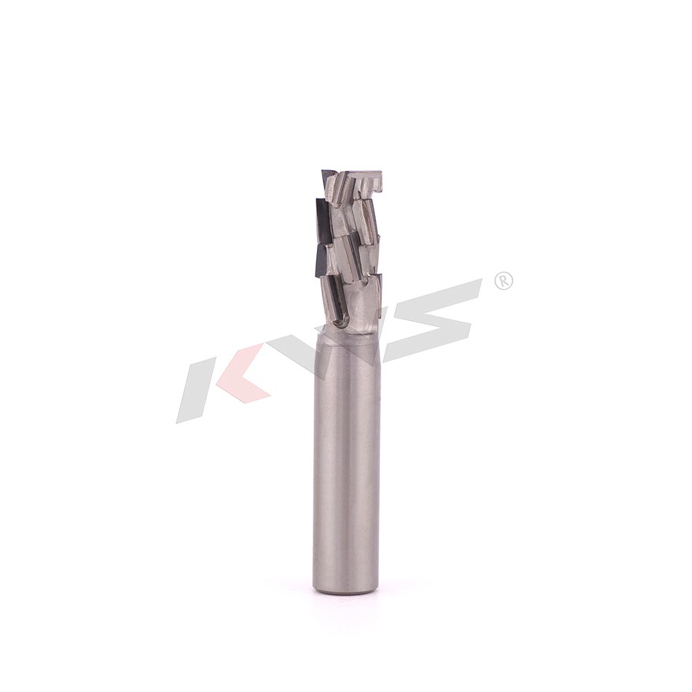 KWS 12x12x25x7512TZ(3+3)15° Diamond Shank Router Cutter for Nesting