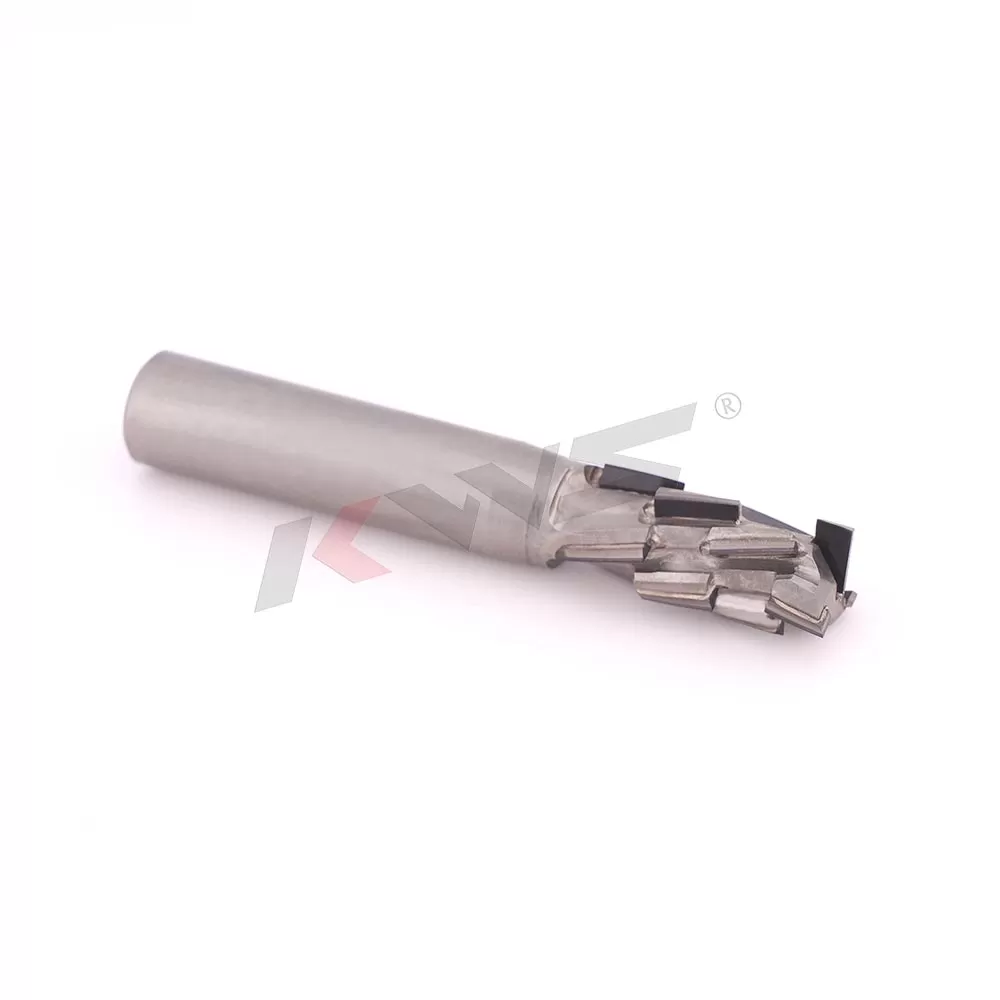 KWS 12x12x25x7512TZ(3+3)15° Diamond Shank Router Cutter for Nesting