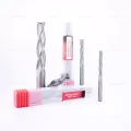 KWS 10*10*50*100 3T Solid Carbide Rough Spiral Milling Cutter for Door Lock Holes