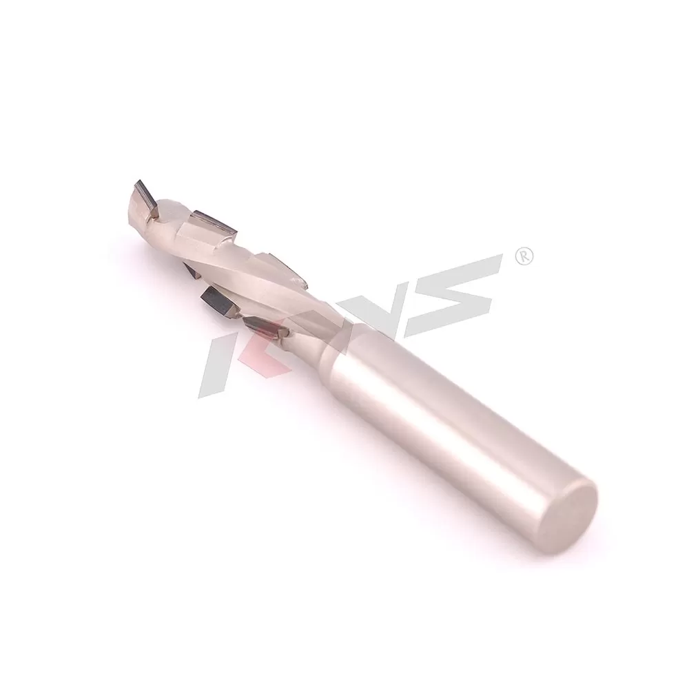 KWS 12x12x45x95 8T Z(1+1) 15° Diamond Shank Router Cutter for Nesting