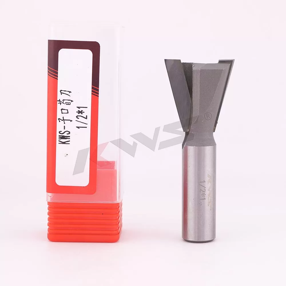 KWS 1/2x1 Dovetail Router Bit for Making Boxes Drawers Chests, Fine Casework