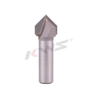 KWS 1-2x3-4 90° V Type Slotting Bit for Wood