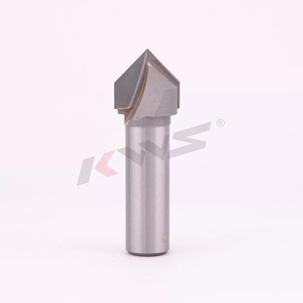 KWS 1-2x3-4 90° V Type Slotting Bit for Wood