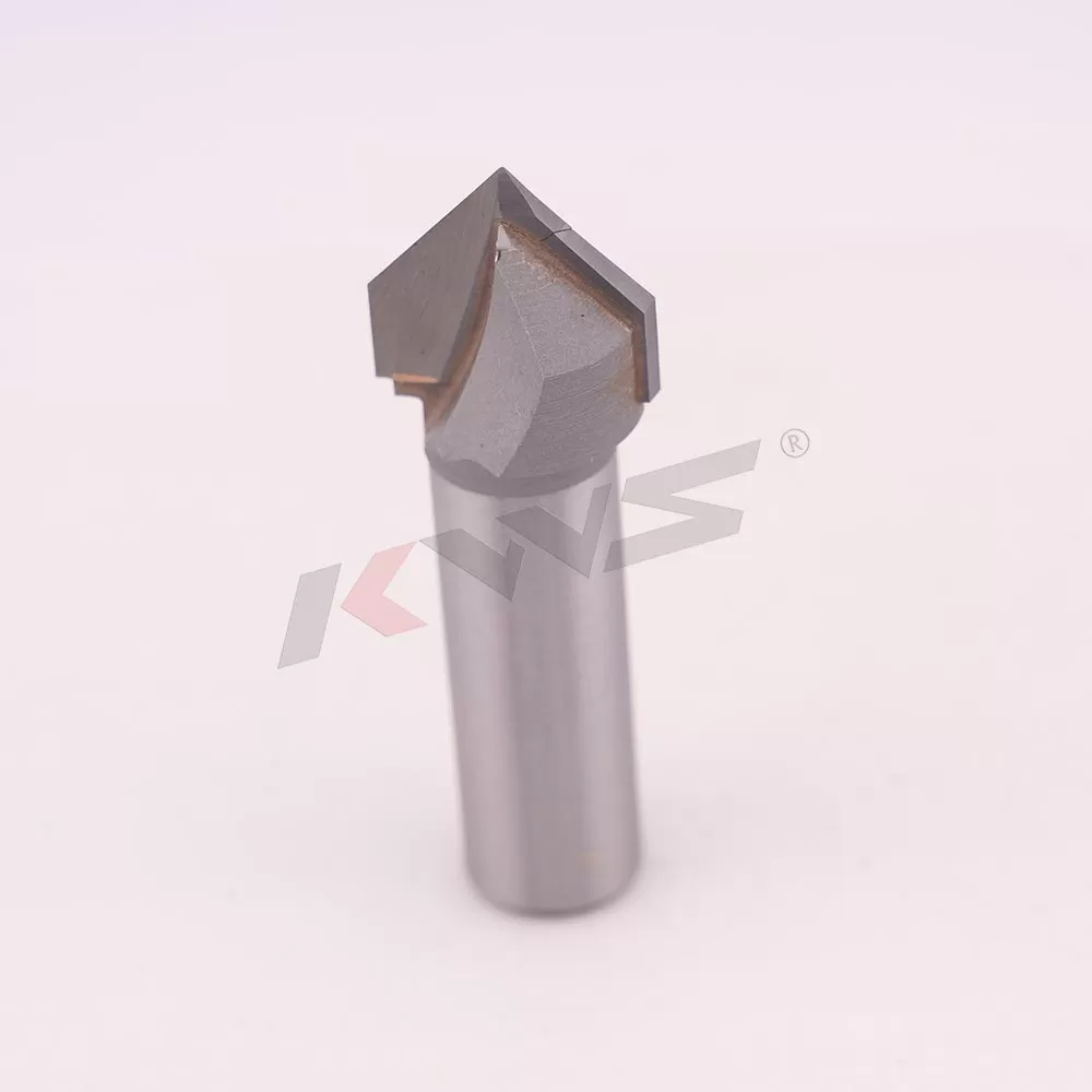 KWS 1-2x3-4 90° V Type Slotting Bit for Wood