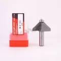 KWS Carbide Tipped 45° 1/2x1 Chamfer Router Bit for Edge Forming