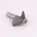 KWS Carbide Tipped 45° 1/2x1 Chamfer Router Bit for Edge Forming