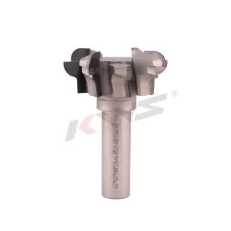 KWS 1/2x45xH18xZ4+4 R5.5 R PCD router bit for milling the handleless door