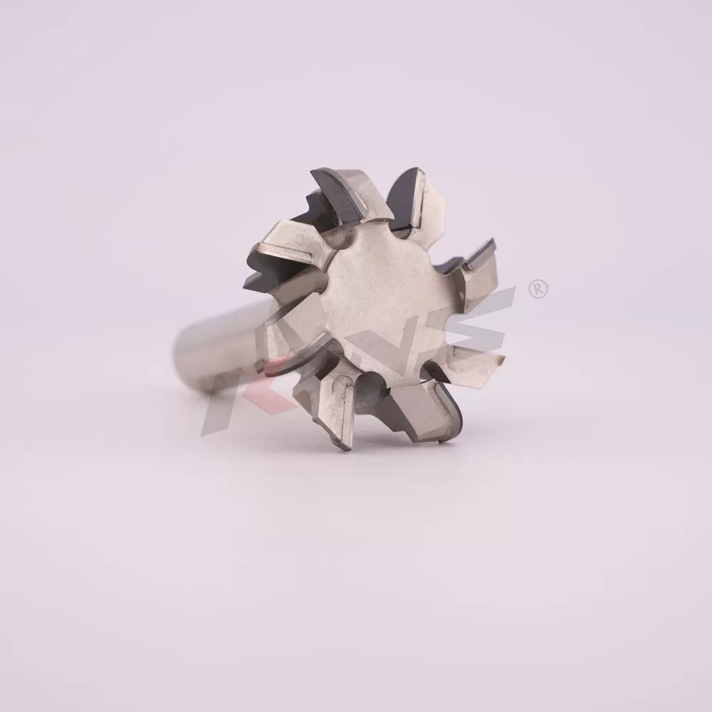 KWS 1/2x45xH18xZ4+4 R5.5 R PCD router bit for milling the handleless door