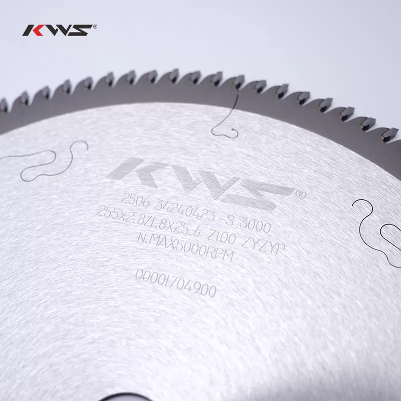 KWS 255x25.4x2.8_1.8x100T ZYZYP Universal Saw Blade for Table Saw