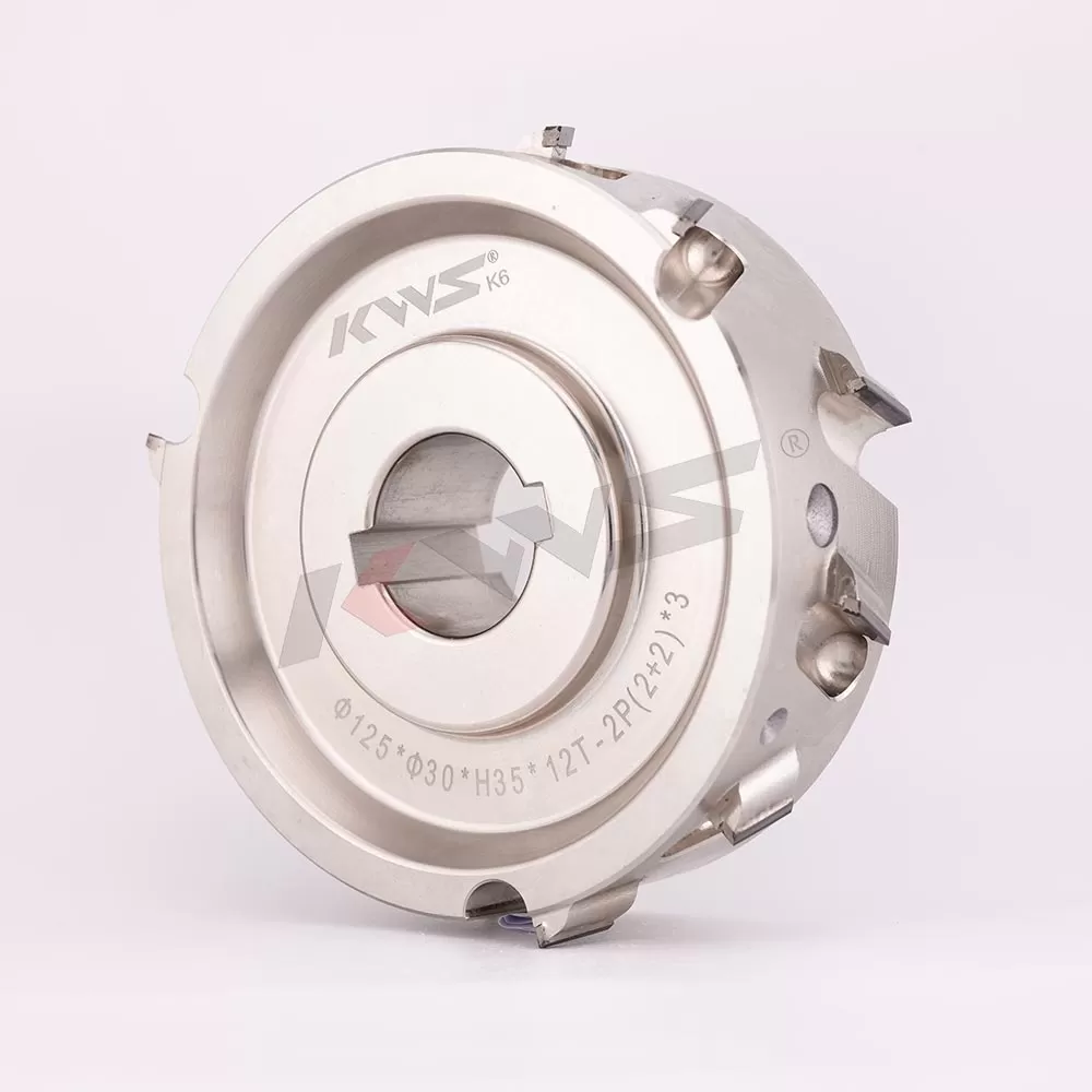 KWS K6 125x30xH35x12T 2 P【(2+2)x3 PCD Pre-milling Cutter for Edge Banding Machine