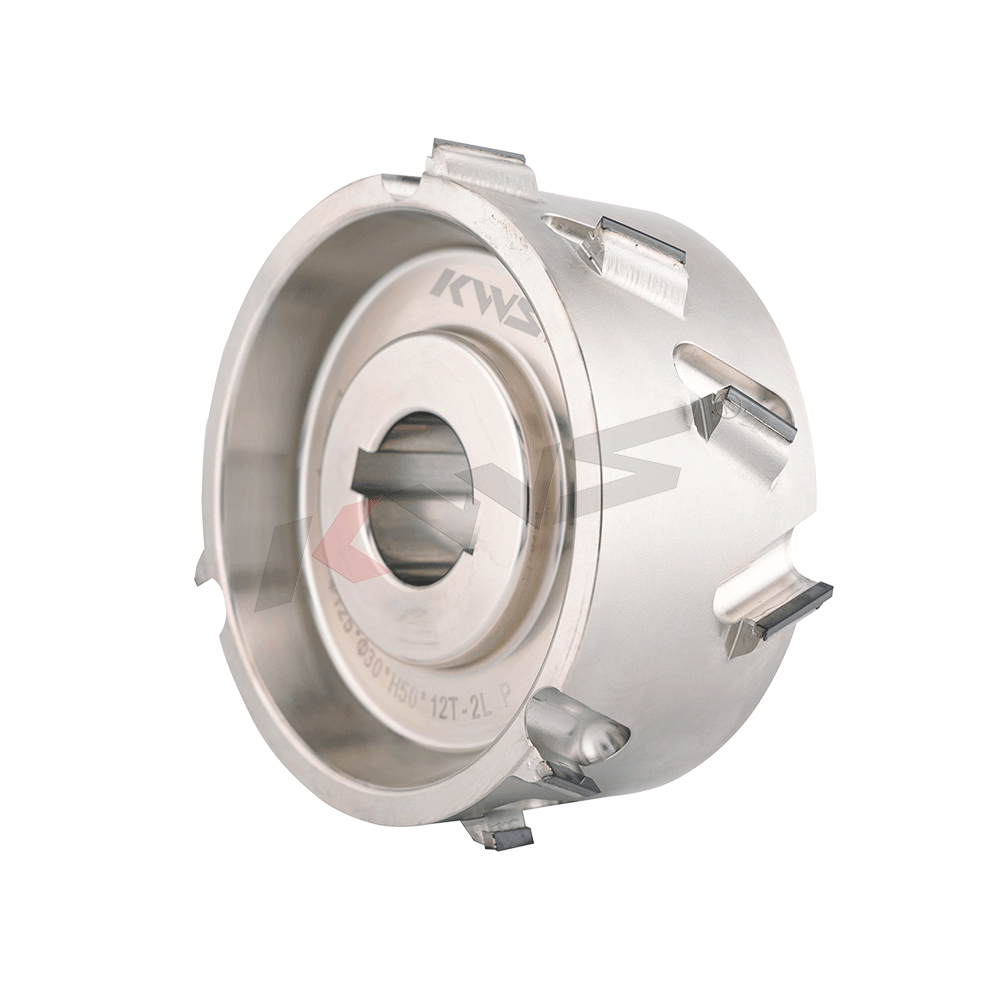 KWS K6 125x30xH50x12T 2L P【(1+3)x3】 PCD Pre-milling Cutter for Edge Banding Machine