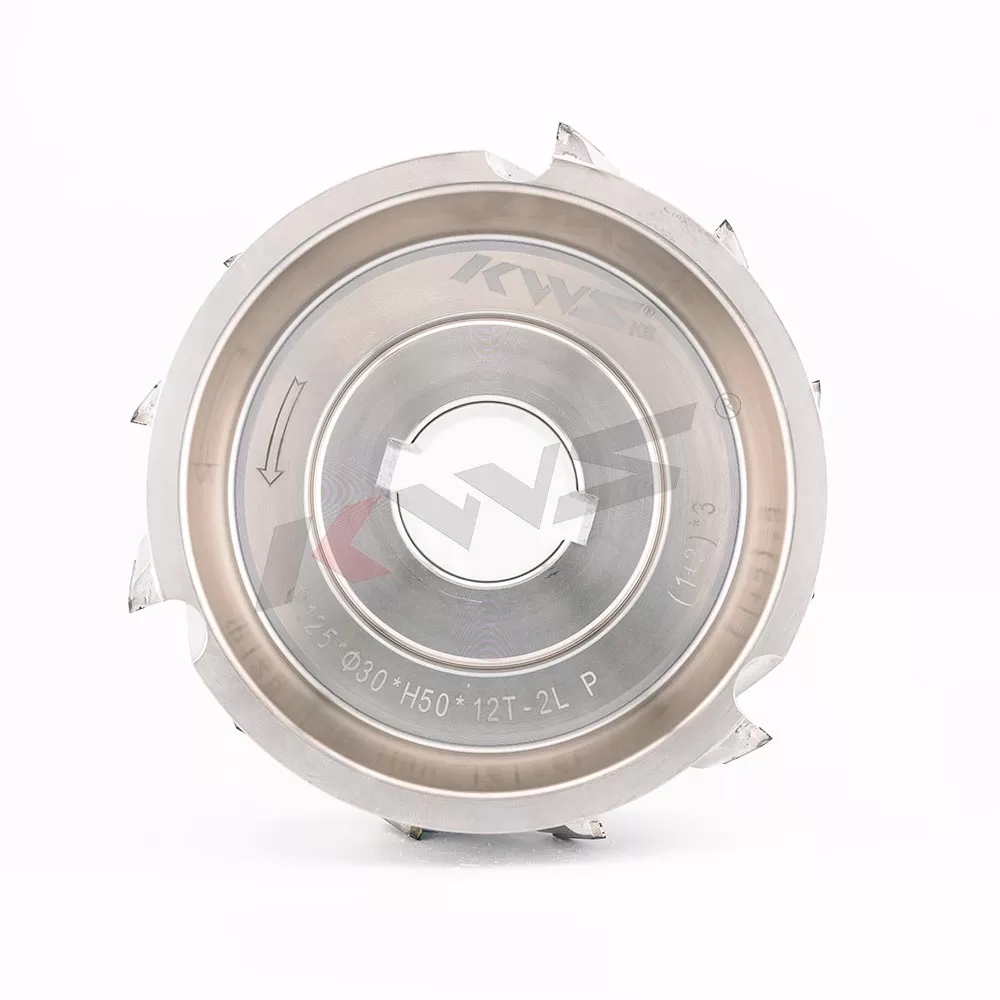 KWS K6 125x30xH50x12T 2L P【(1+3)x3】 PCD Pre-milling Cutter for Edge Banding Machine