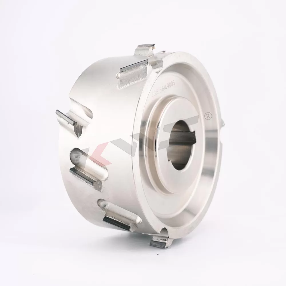KWS K6 125x30xH50x12T 2L P【(1+3)x3】 PCD Pre-milling Cutter for Edge Banding Machine