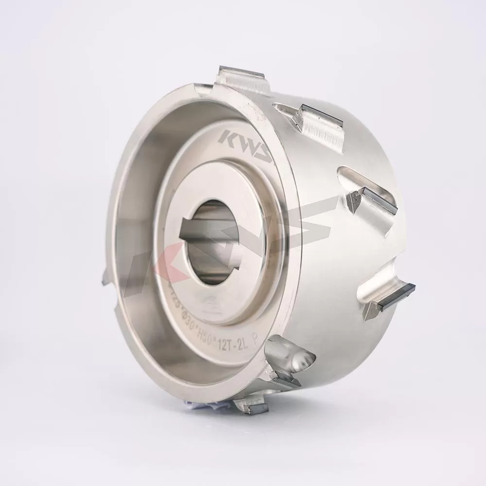 KWS K6 125x30xH50x12T 2L P【(1+3)x3】 PCD Pre-milling Cutter for Edge Banding Machine
