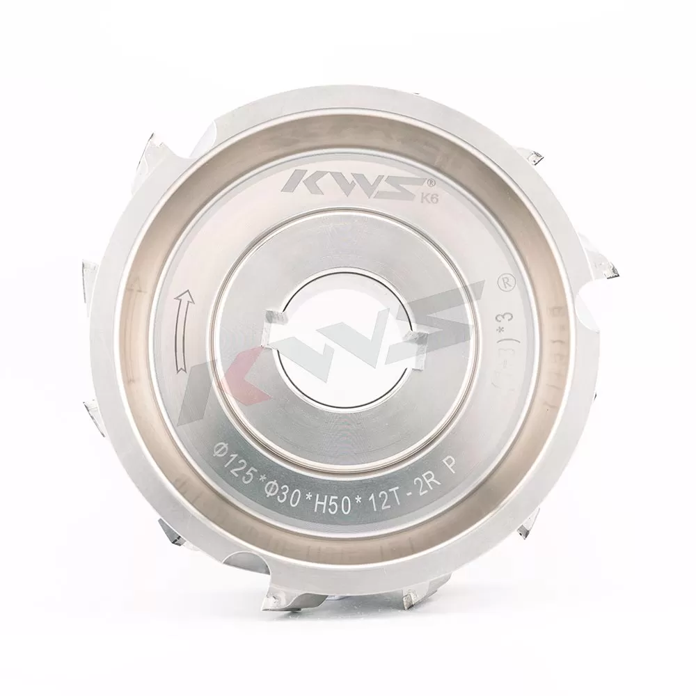 KWS K6 125x30xH50x12T 2R P【(1+3)x3】 PCD Pre-milling Cutter for Edge Banding Machine