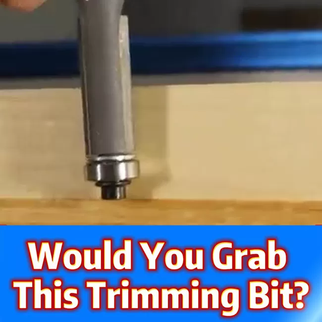 Would You Grab This Trimming Bit?