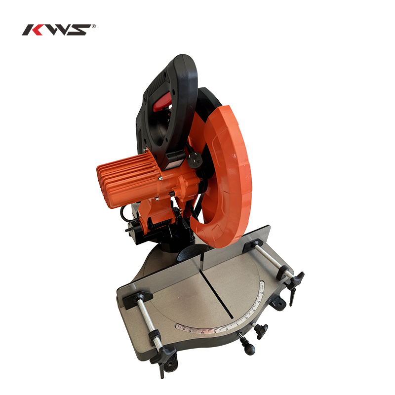 KWS 14-Inch Adjustable Chop Saw for Iron & Steel Cutting with 45° Angle