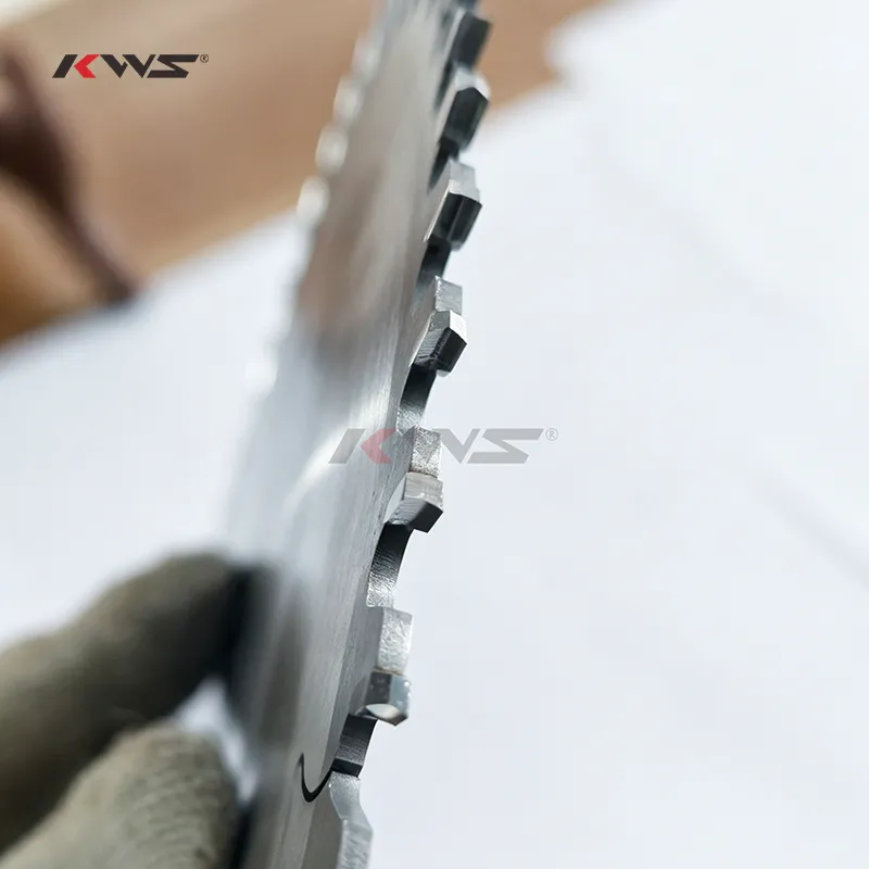 KWS U Tooth Industrial TCT Universal Circular Saw Blade for Table Saw Machine | Wood Cutting Blade for MDF, Plywood, Melamine Board & Solid Wood for Furniture Manufacturing