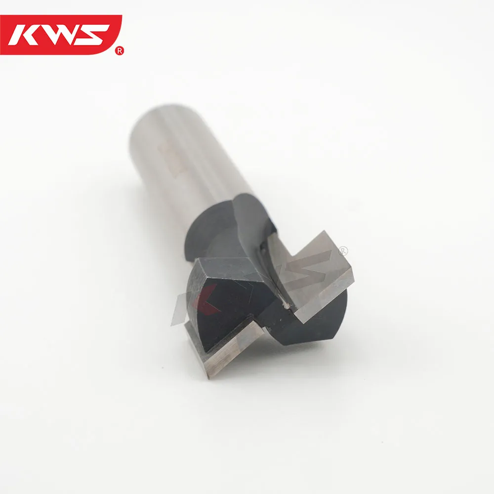 KWS Industrial TCT Handleless Drawer Router Bits for CNC Machines | Cabinet Door & Drawer Front Milling Cutters