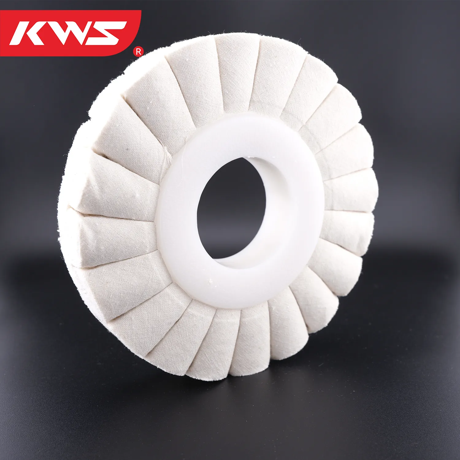 KWS KDT Edgebanding Machine Polishing Wheel S-Type Cotton Sisal Plastic Core Polishing Wheel